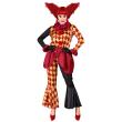 Disfraz Payaso de Terror para Mujer – Chaqueta, Gorguera y Pantalones
