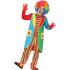 Fantasia de palhaço de circo para adultos