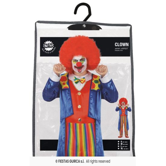 Fantasia de palhaço adulto circo show