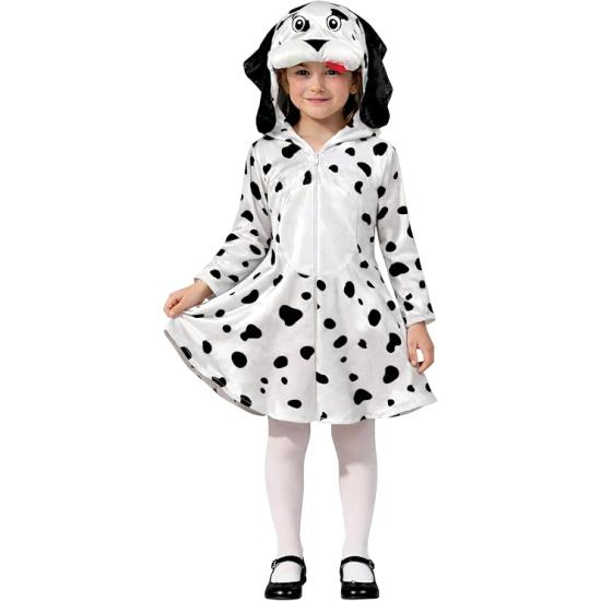 Fantasia de cachorro dálmata para meninas
