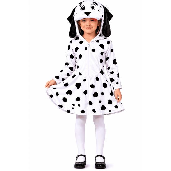 Fantasia de cachorro dálmata para meninas