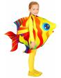 Fantasia infantil de peixe marinho