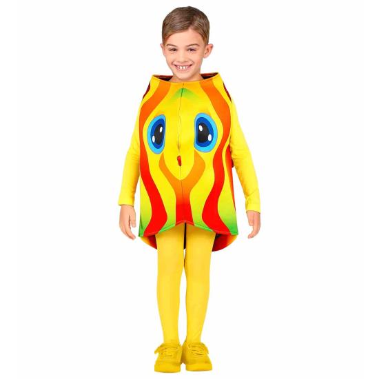 Fantasia infantil de peixe marinho