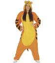 Fato de pijama de tigre para mulher