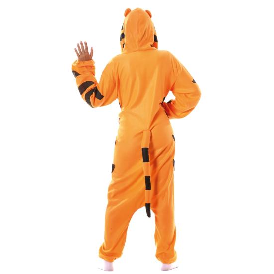 Fato de pijama de tigre para mulher