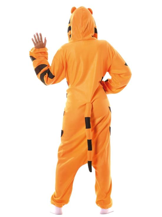 Fato de pijama de tigre para mulher