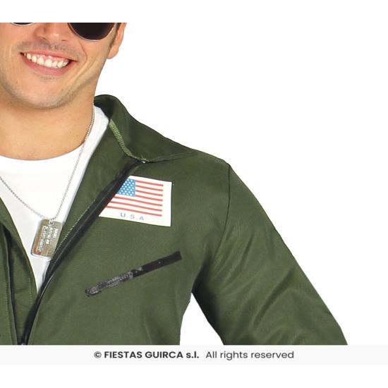Traje adulto de piloto de caça Top Gun