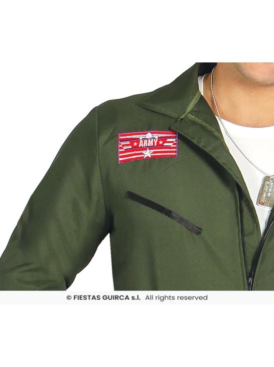 Traje adulto de piloto de caça Top Gun