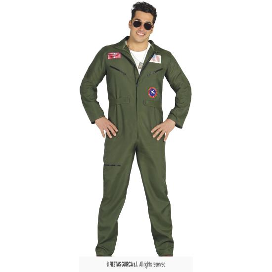 Traje adulto de piloto de caça Top Gun
