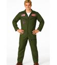 Traje adulto de piloto de caça Top Gun
