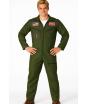 Traje adulto de piloto de caça Top Gun