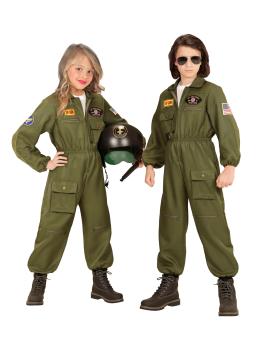 Fantasia infantil de piloto de caça Top Gun