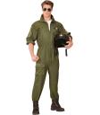Fato de piloto de caça Top Gun para adulto
