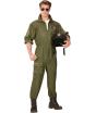 Fato de piloto de caça Top Gun para adulto