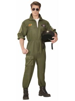Fato de piloto de caça Top Gun para adulto