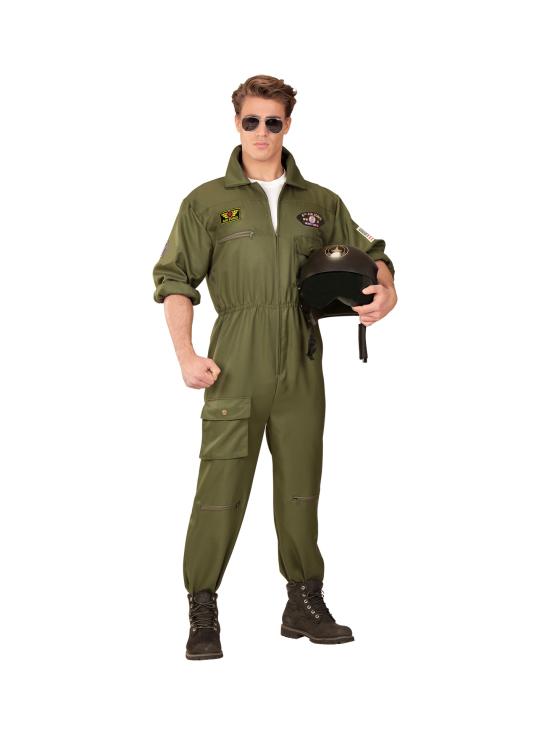 Fato de piloto de caça Top Gun para adulto