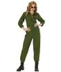 Fantasia de piloto de caça Top Gun para mulheres