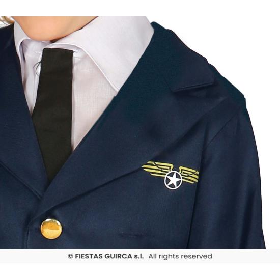 Fantasia de piloto de vôo comercial para meninos