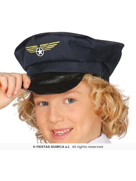 Fantasia de piloto de vôo comercial para meninos