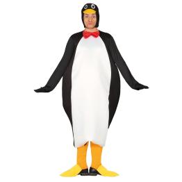 Fantasia de pinguim frio adulto