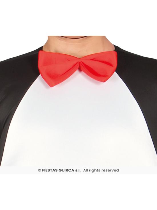 Fantasia de pinguim adulto para o frio.