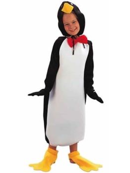 Fantasia infantil engraçada de pinguim