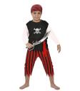 Fantasia infantil de pirata corsário.