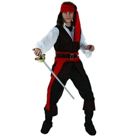 Fantasia adulta de pirata caribenho