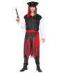 Fato de pirata do Mar das Caraíbas para homem