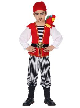Fantasia de pirata Corsair tamanho infantil.