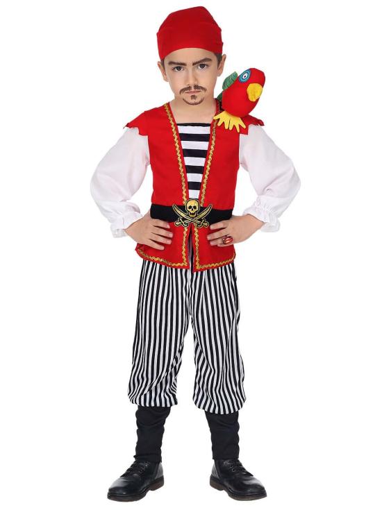Fantasia de pirata Corsair tamanho infantil.