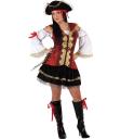 Fato de pirata elegante para mulher