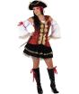 Fato de pirata elegante para mulher