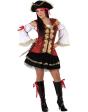Fato de pirata elegante para mulher