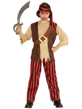 Fato de pirata da Ilha do Tesouro para criança