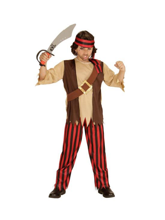 Fato de pirata da Ilha do Tesouro para criança