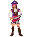Fato de pirata Jack Izzi para menina