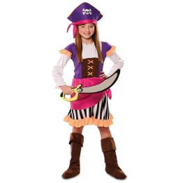 Fato de pirata Jack Izzi para menina