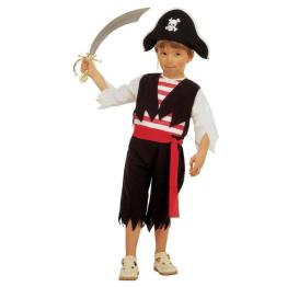 Fato de Pirata dos Mares do Sul para criança