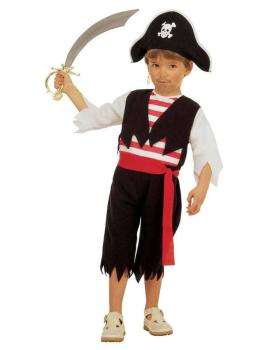 Fato de Pirata dos Mares do Sul para criança