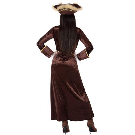 Fato de pirata castanho para mulher Fato de pirata castanho para mulher