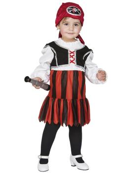 Fantasia de pirata para menina