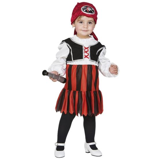 Fantasia de pirata para menina