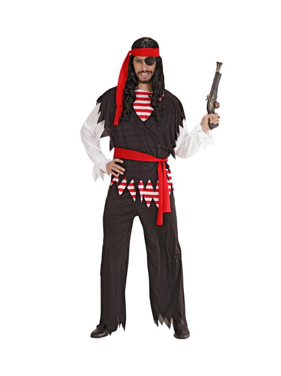 Disfraz Pirata Rebelde para hombre Super Económico