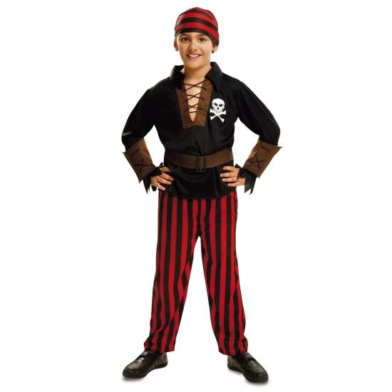 Fato de tesouros piratas para criança