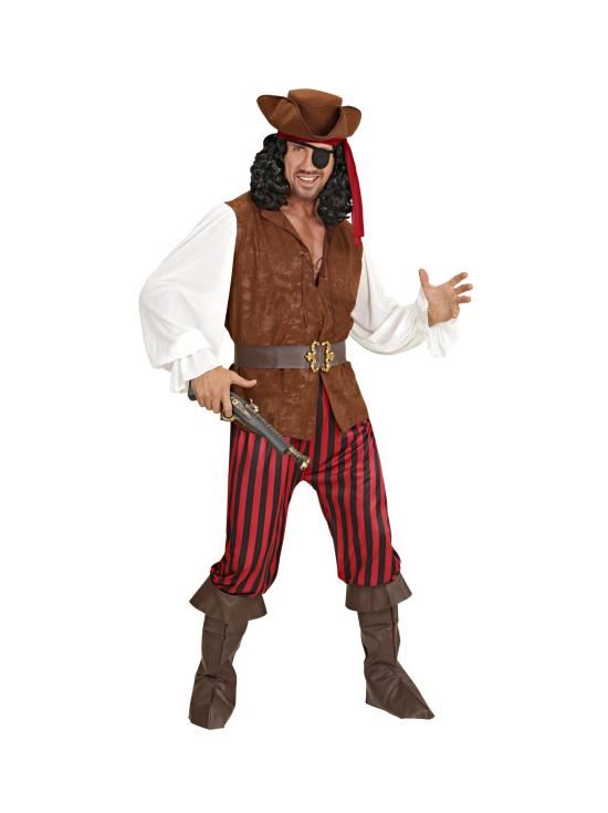 Fato de pirata Zalazar para adulto