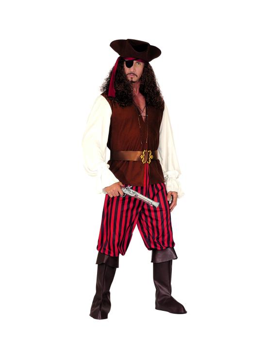 Fato de pirata Zalazar para adulto