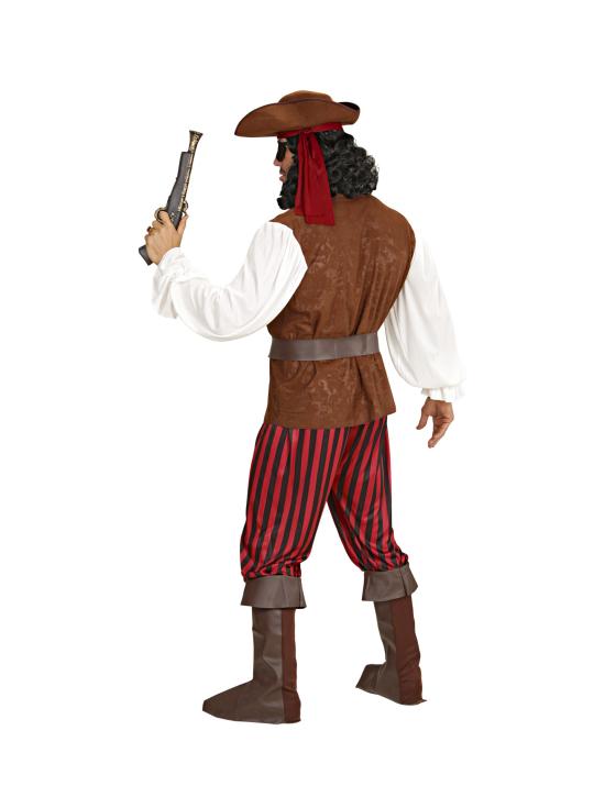 Fato de pirata Zalazar para adulto