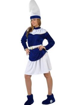 Fantasia de Smurf adulto