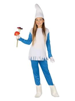 Fato de Smurf para menina